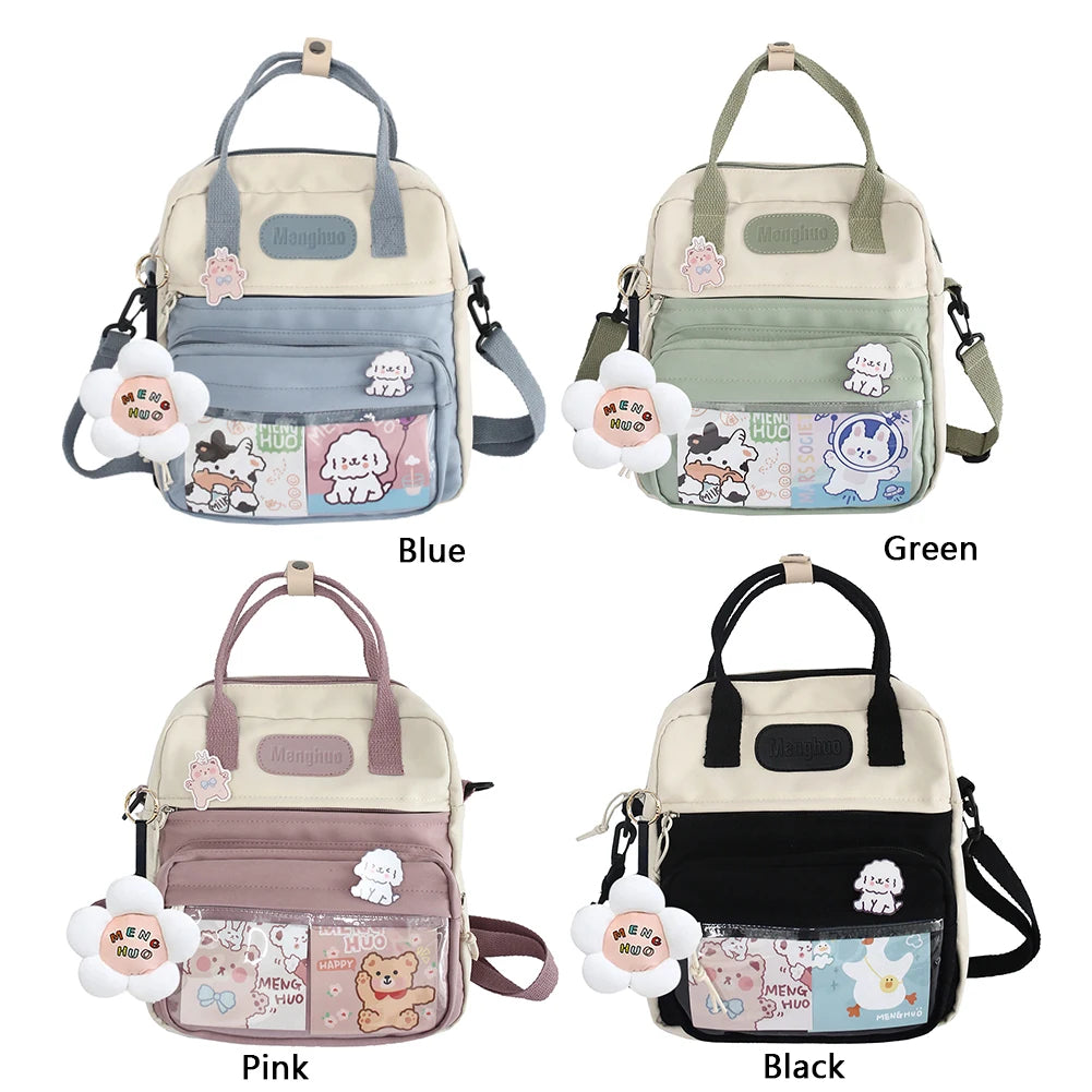 Casual Fashion Laptop Mochil 10.23x9.44x3.54in Kawaii School Backpack Japanese Style Backpack for Travel Shopping Student School