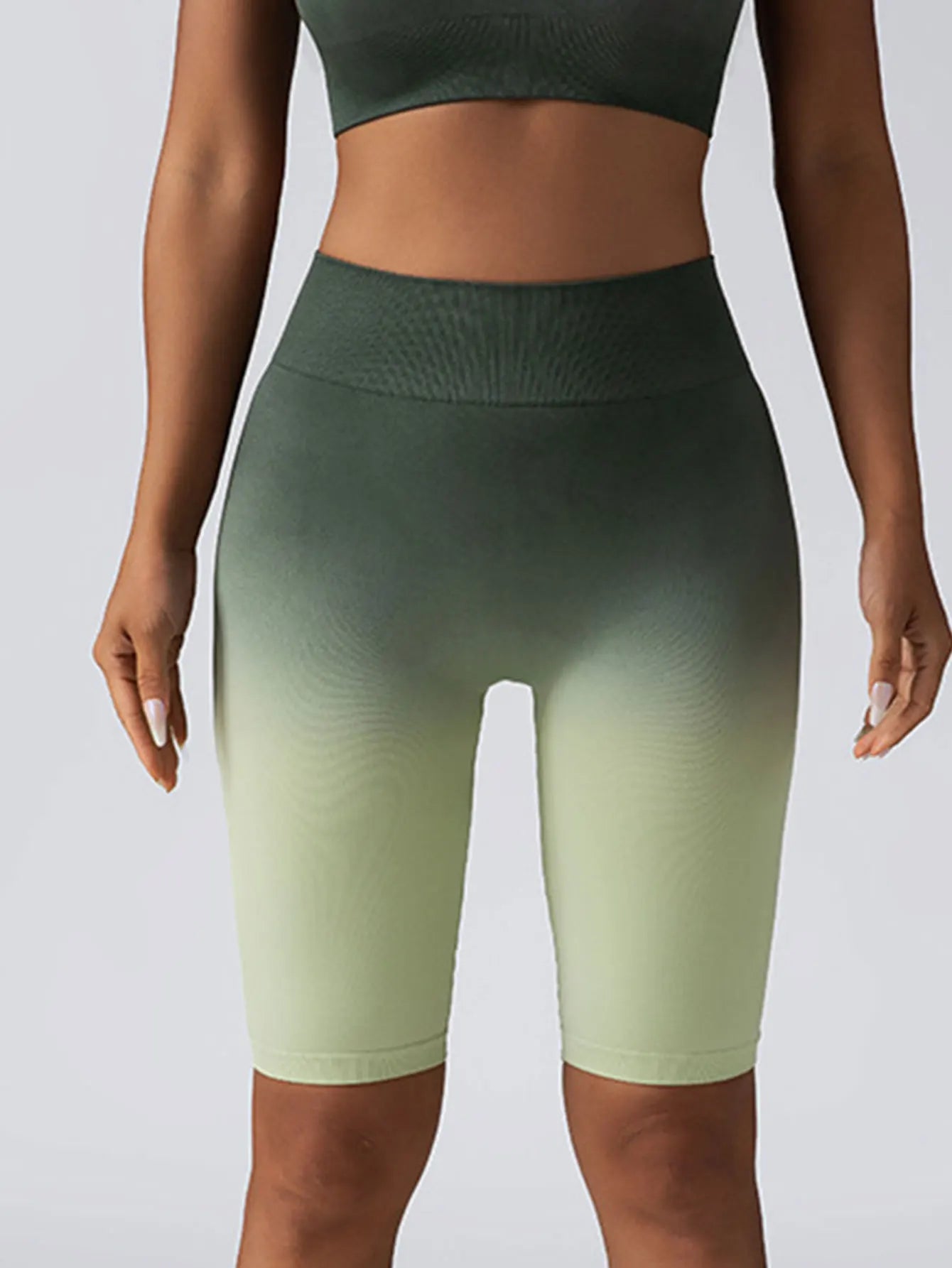 3 Pack US Local Women's Yoga Fitness Yoga Shorts, Tummy Control Yoga Shorts Seamless Ruched Booty Workout Shorts