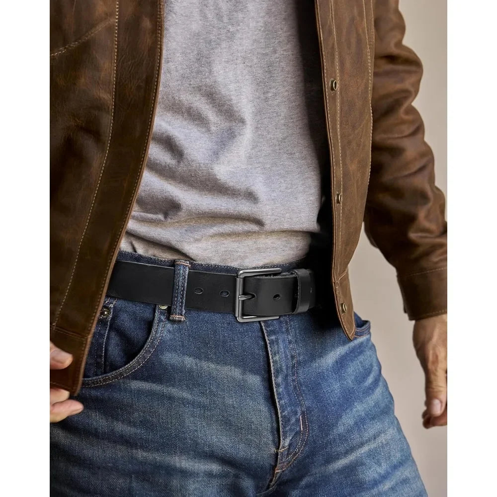 Mens Belts Casual with Genuine Leather - Handcrafted Elegance for Your Wardrobe