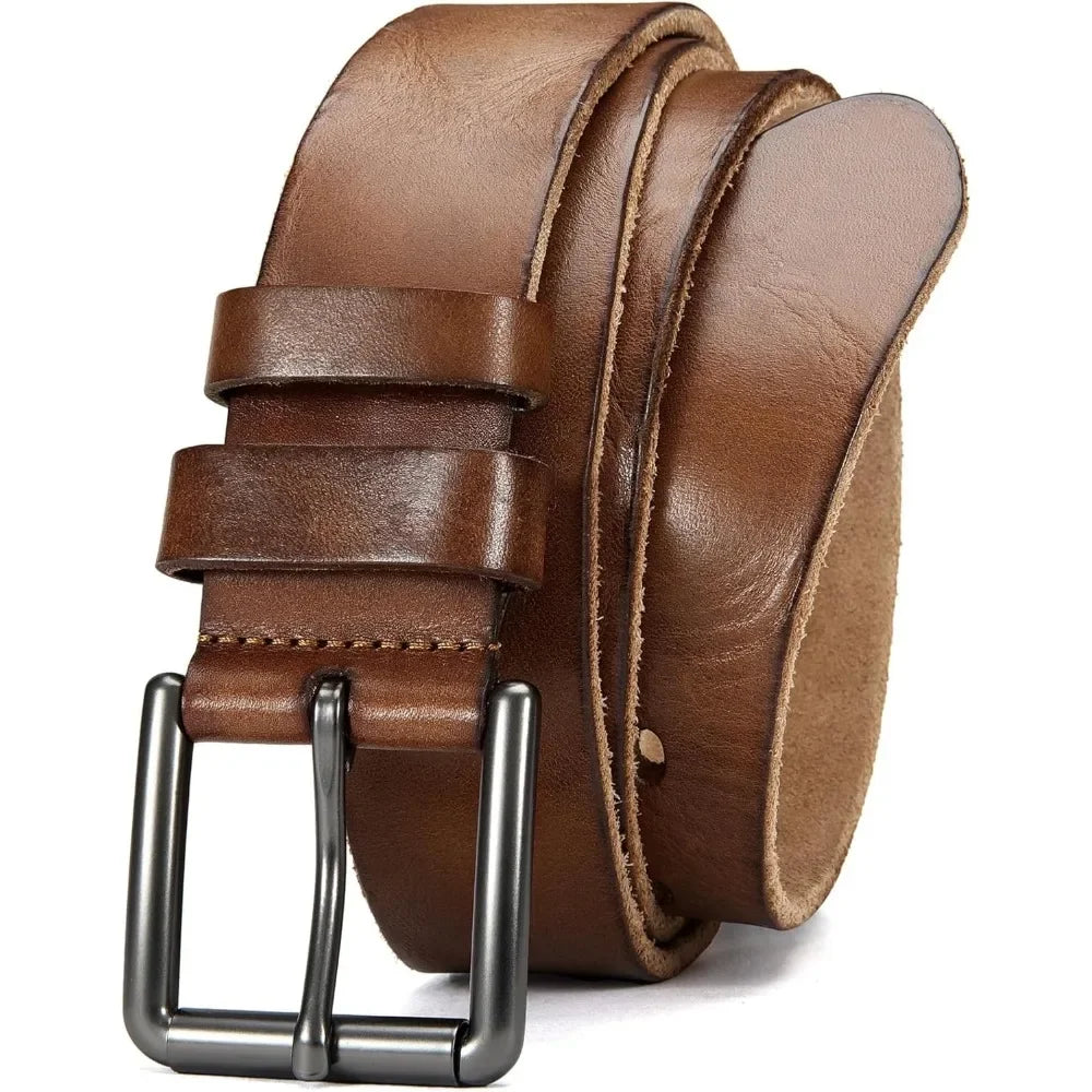 Mens Belts Casual with Genuine Leather - Handcrafted Elegance for Your Wardrobe