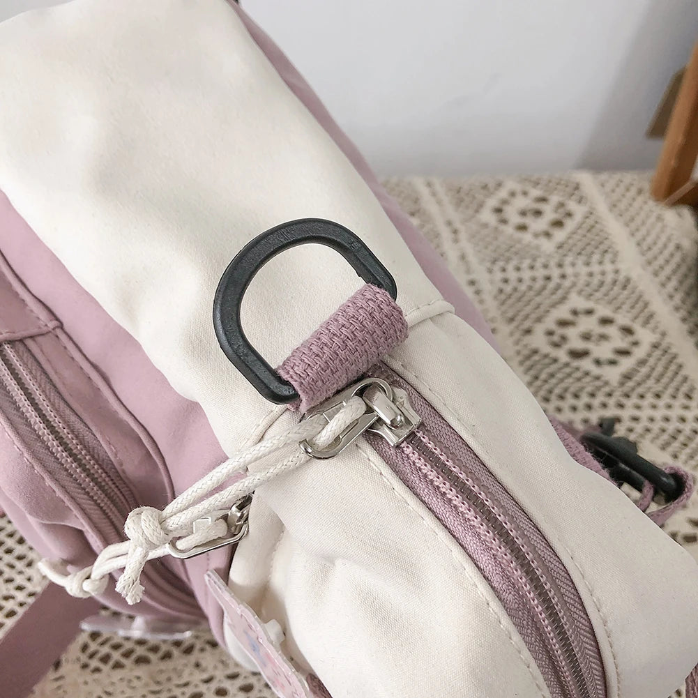 Casual Fashion Laptop Mochil 10.23x9.44x3.54in Kawaii School Backpack Japanese Style Backpack for Travel Shopping Student School