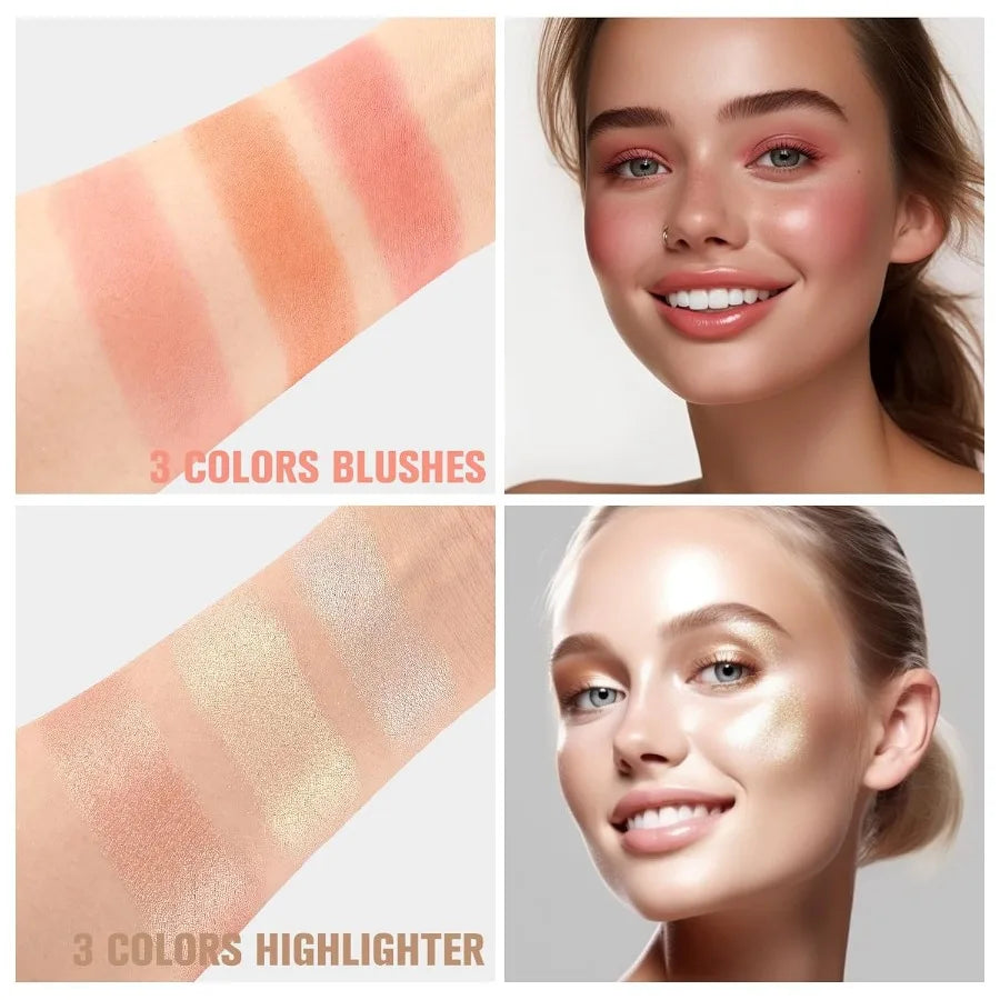 Professional Makeup Kit for Women Girl Full Kit with Mirror 60 Colors All in One Make up Gift Set Included EyeshadowBlusher Hig