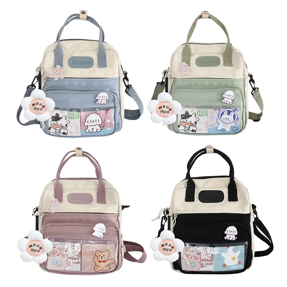 Casual Fashion Laptop Mochil 10.23x9.44x3.54in Kawaii School Backpack Japanese Style Backpack for Travel Shopping Student School