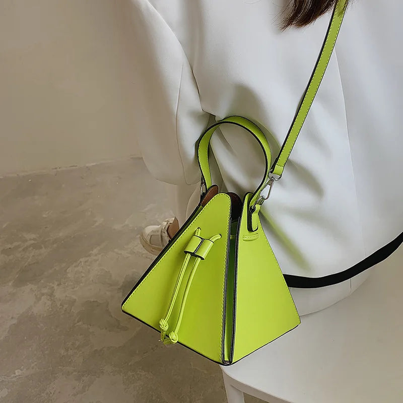 Fashion Ladies Shoulder Bags Handbag Sense of luxury Women Bags High quality Leather Crossbody Bag Designer Female Triangle Bags