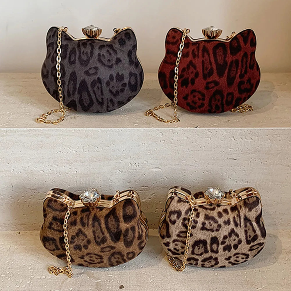 Women Chain Decor Crossbody Bag Clutch Purse Small Shoulder Bag for Bride Wedding