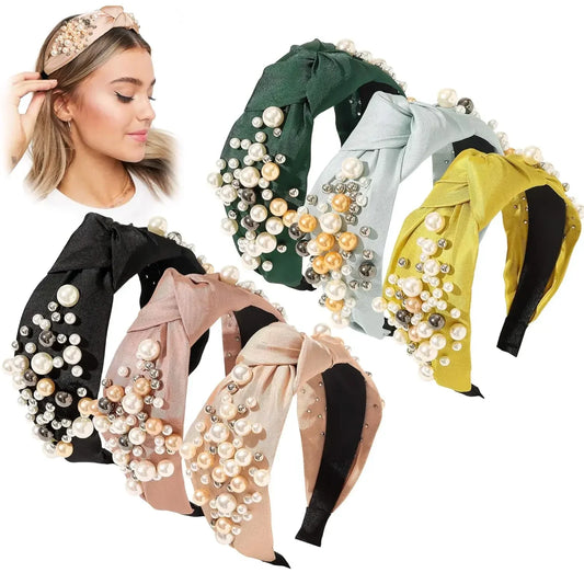 Headbands for Women Head Bands - 6pcs Padded Hair Accessories Hairbands for Girls No Slip Fashion Cute Headband Gift for Women