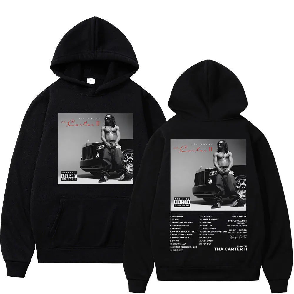 2025 vintage graphic hooded sweatshirt with character letter prints hoodies  men clothing