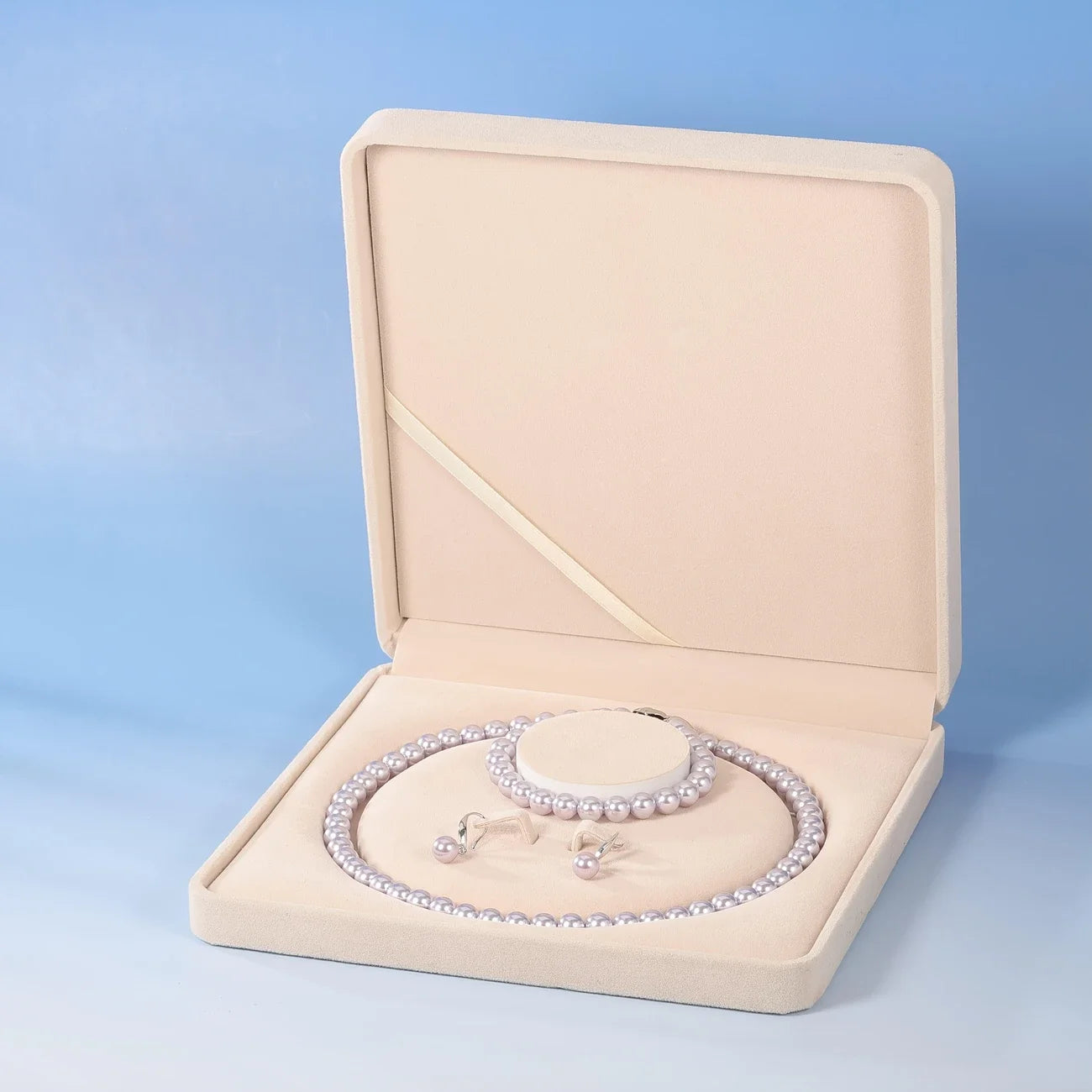 25 Sterling Silver Chain Pearl Necklace with lustrous white freshwater pearls, elegant and luxurious, Wedding Bridal Bridesmaid
