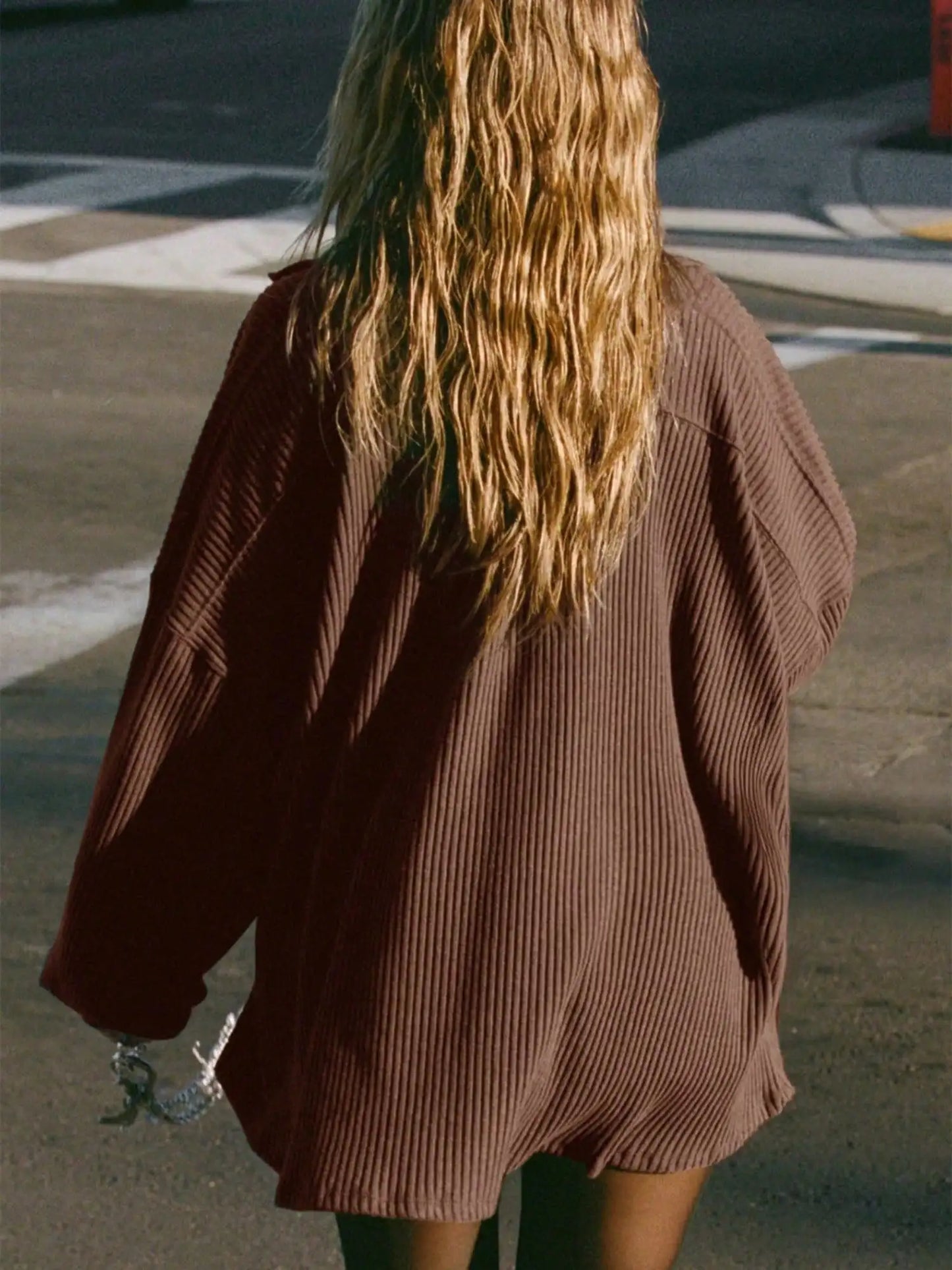 Y2K Deep V-Neck Knit Top | Oversized Long Sleeve Layering Tee | Fall Casual Streetwear Sweater | Slim Fit Loose Contrast Style