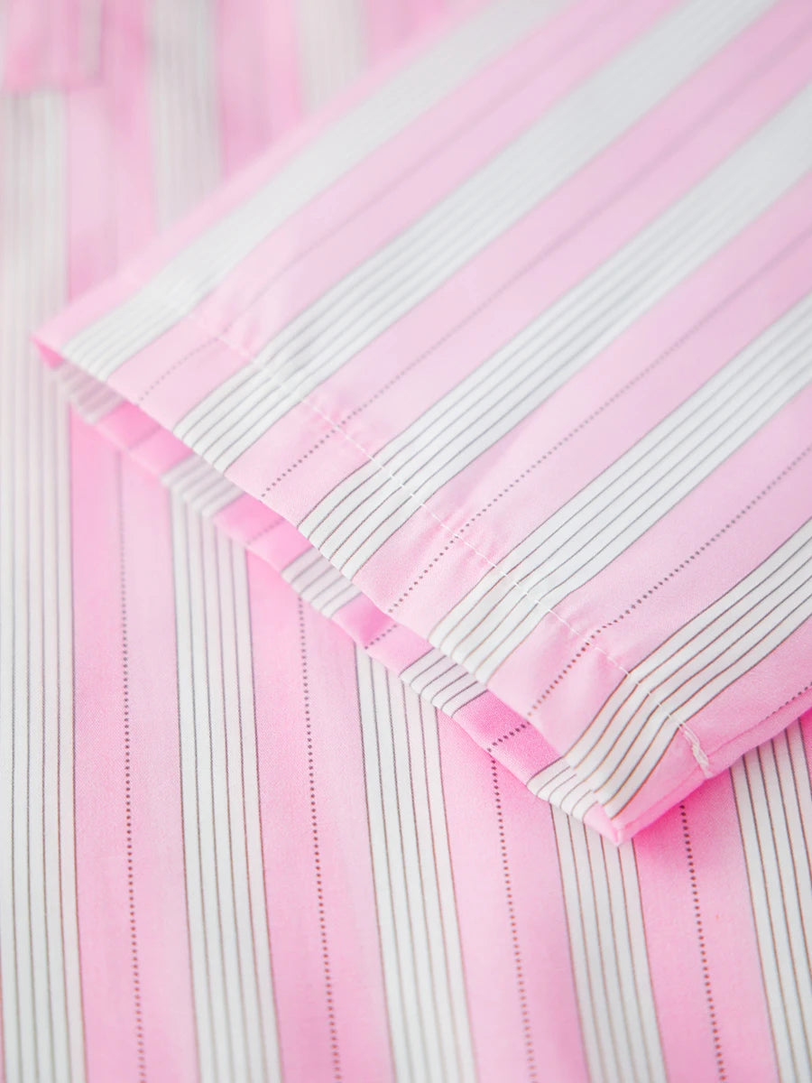 Women s 2-Piece Pajama Set with Floral Print Short Sleeve Top and Elastic Waist Shorts for Comfortable Sleepwear