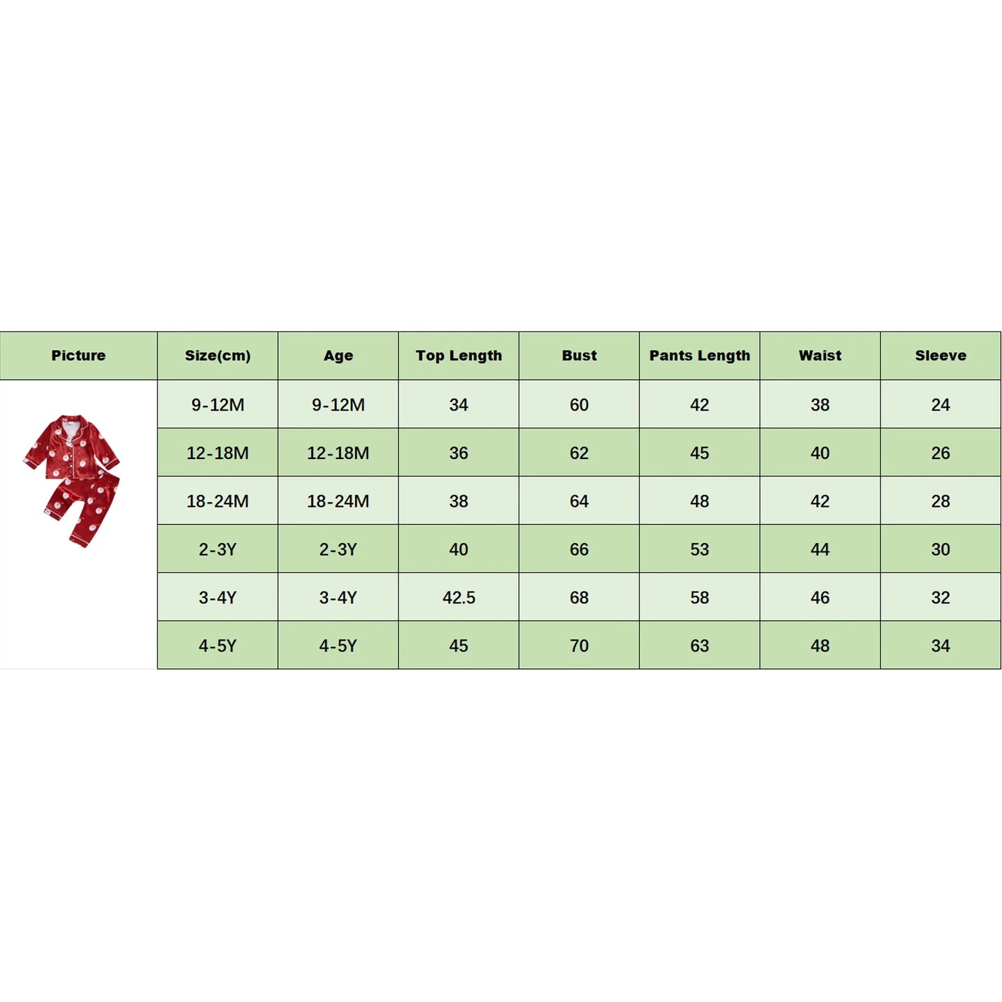 Toddler Girls Christmas Pajamas Set Santa Print Shirts Tops Long Pants 2 Pieces Lounge Suit Sleepwear