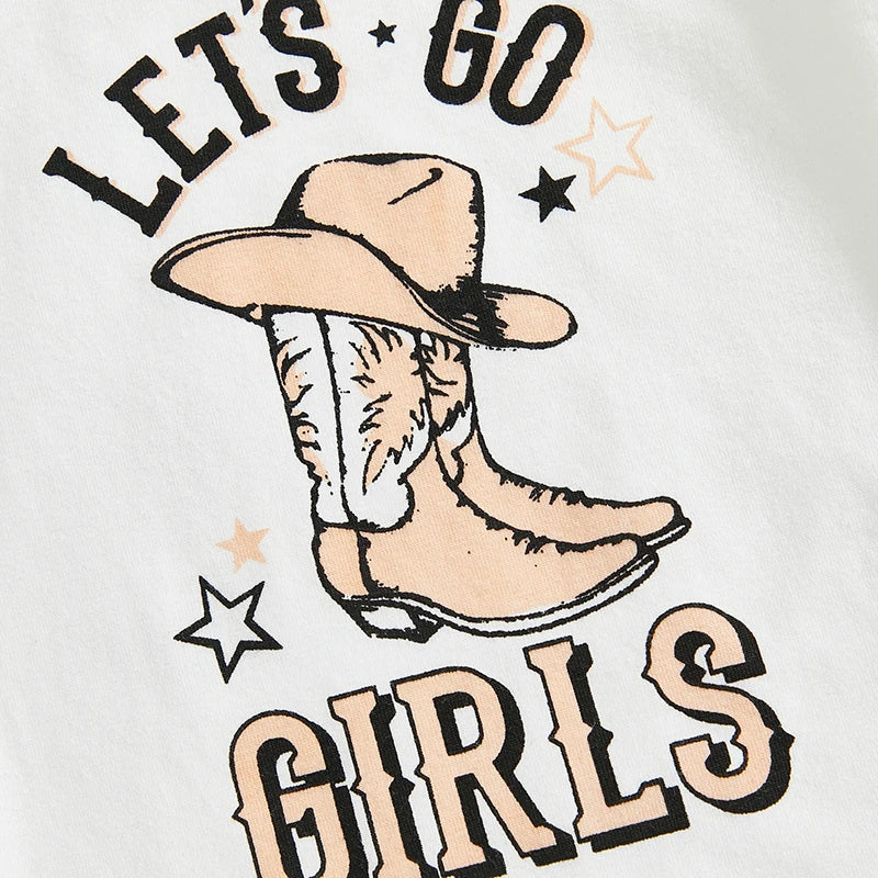 Toddler Girls Cowgirl Style Denim Dress with Fringe Trim Embroidered Details and Matching Boots - 3 Piece Western Outfit