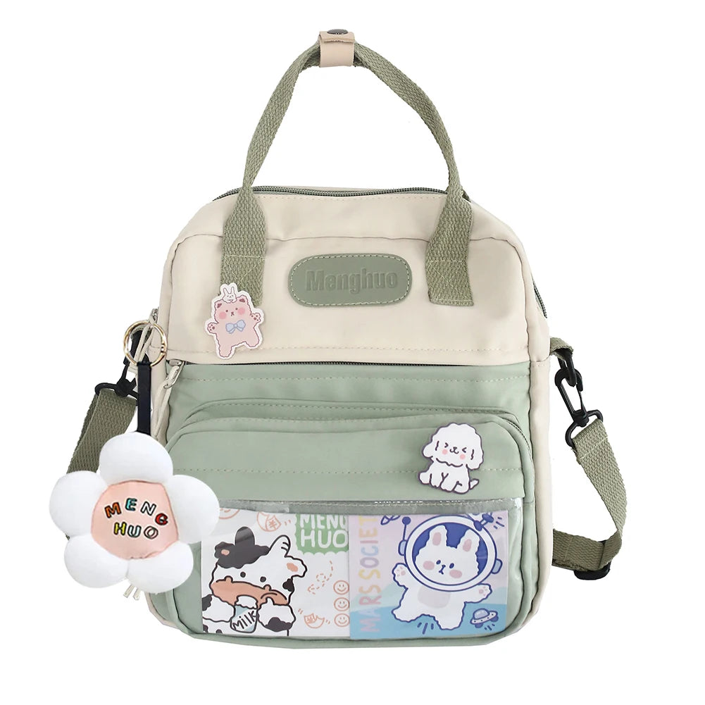 Casual Fashion Laptop Mochil 10.23x9.44x3.54in Kawaii School Backpack Japanese Style Backpack for Travel Shopping Student School