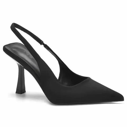 Oulylan High heeled Sandals  Women's Shoes Fashion Pumps Pointed Toe High Heels Shallow Women's Sandals Shoes for Women