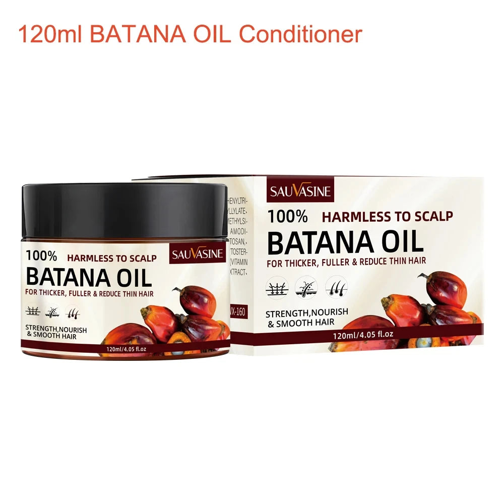 Anti-Hair Loss Batana Oil Natural Hair Conditioner Hair Growth Products Strengthen Roots Anti-Breakage Treatment US Warehouse