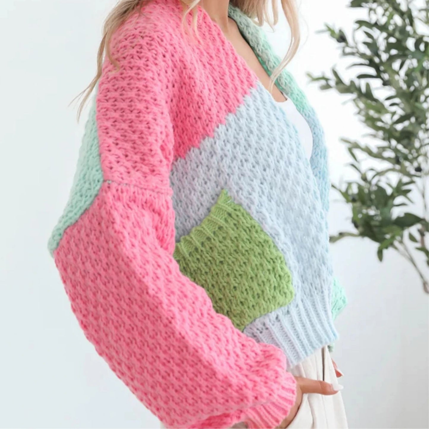 Korean Fashion Casual Minimalist Cardigan Knit Outerwear For Women Cardigan Mujer Ropa Mujer Tendencia 2025 Woman Clothes