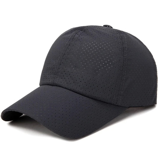 2025 New Summer Men Women Snapback Quick Dry Mesh Baseball Cap Sun Hat Bone Breathable Hats Adjustable outdoor hat