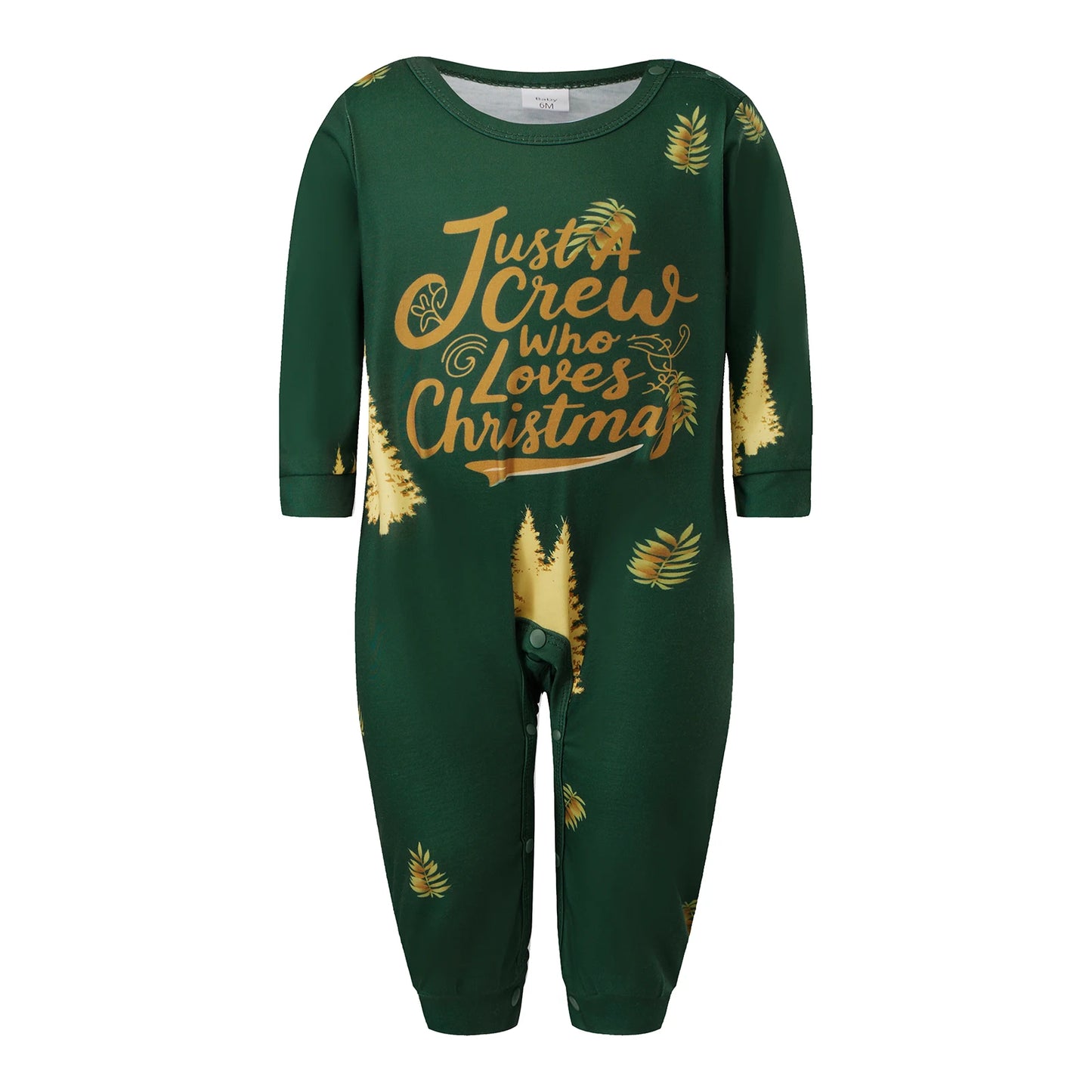 Festive Matching Family Christmas Pajamas Set with Reindeer and Snowflake Print Holiday Sleepwear for Dad Mom and Kids Cozy PJs