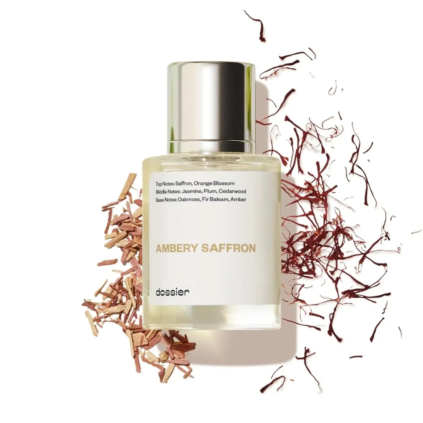 Dossier Ambery Saffron 1.7 Oz (50ml) Eau de Parfum Spray Perfume Fragrance Unisex Perfume Spray NEW IN BOX