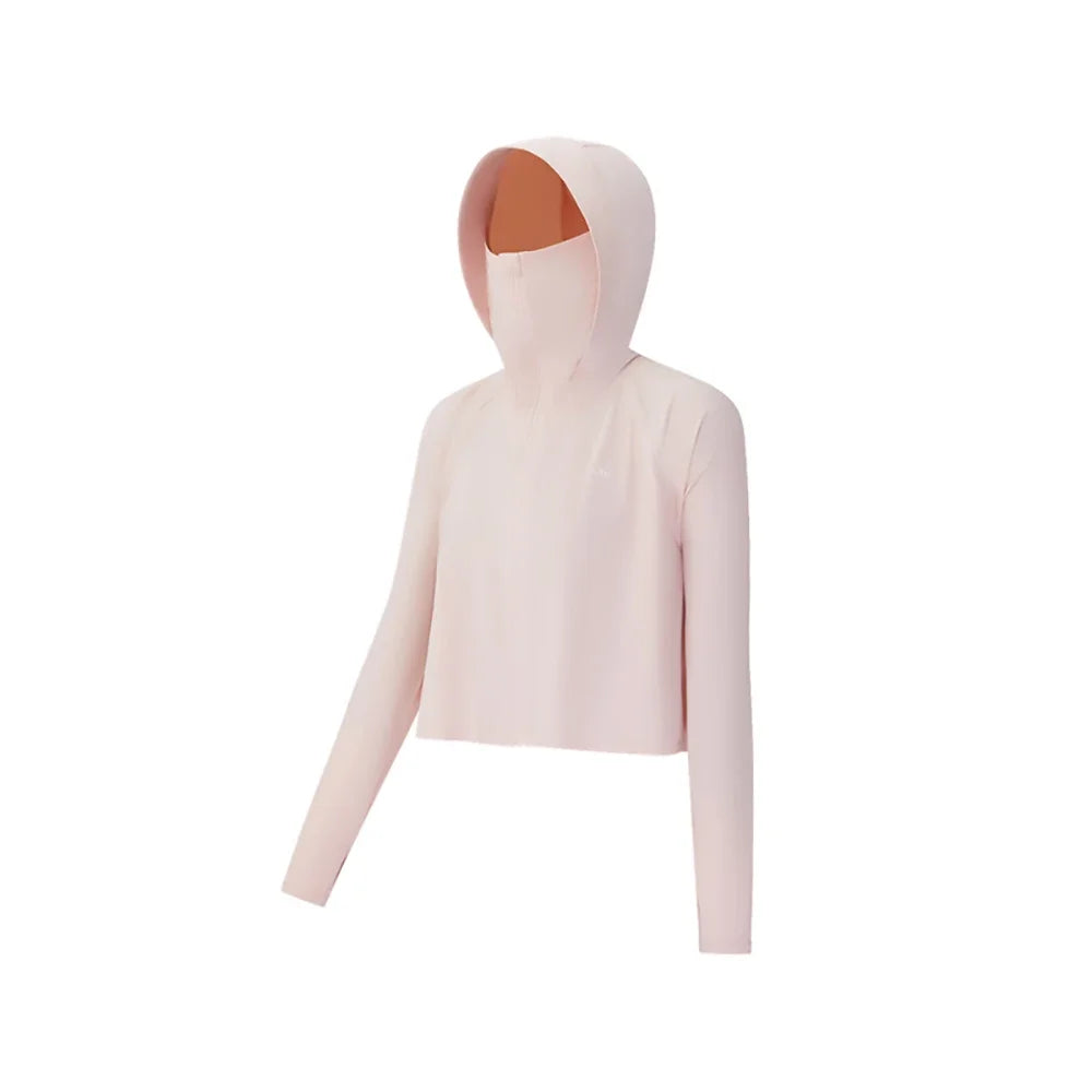 OhSunny Skin Protective Jackets Summer Cool Feeling Sun Protection Short Coats Hooded UPF 1000+ Anti-UV Clothing for OUtdoors