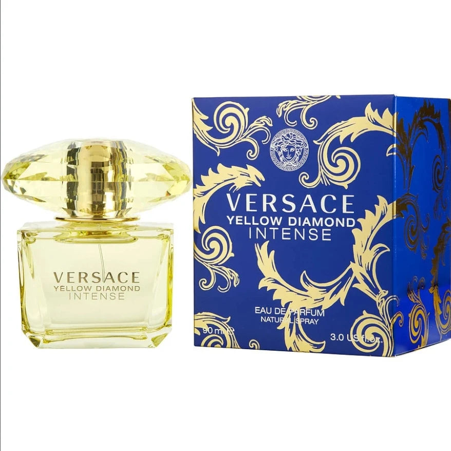 Versace Yellow Diamonds Intense Perfume 90ml Enhanced Phantom Gold Diamonds Intense Perfume Intense EDP