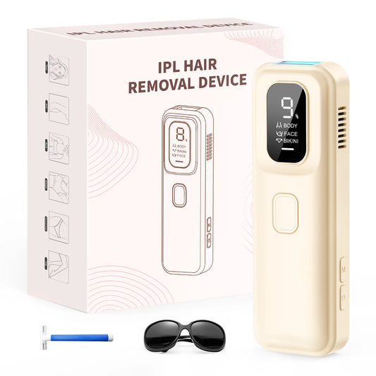 999900 Flash IPL Permanent Laser Hair Removal, Pulses Depilador, Bikini Trimmer, Electric Laser Photoepilator for Women