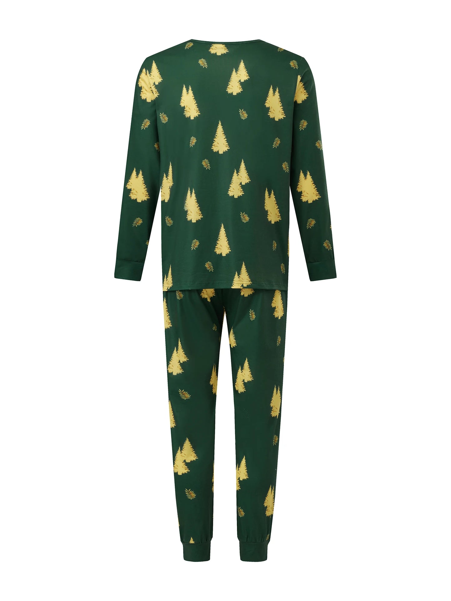 Festive Matching Family Christmas Pajamas Set with Reindeer and Snowflake Print Holiday Sleepwear for Dad Mom and Kids Cozy PJs