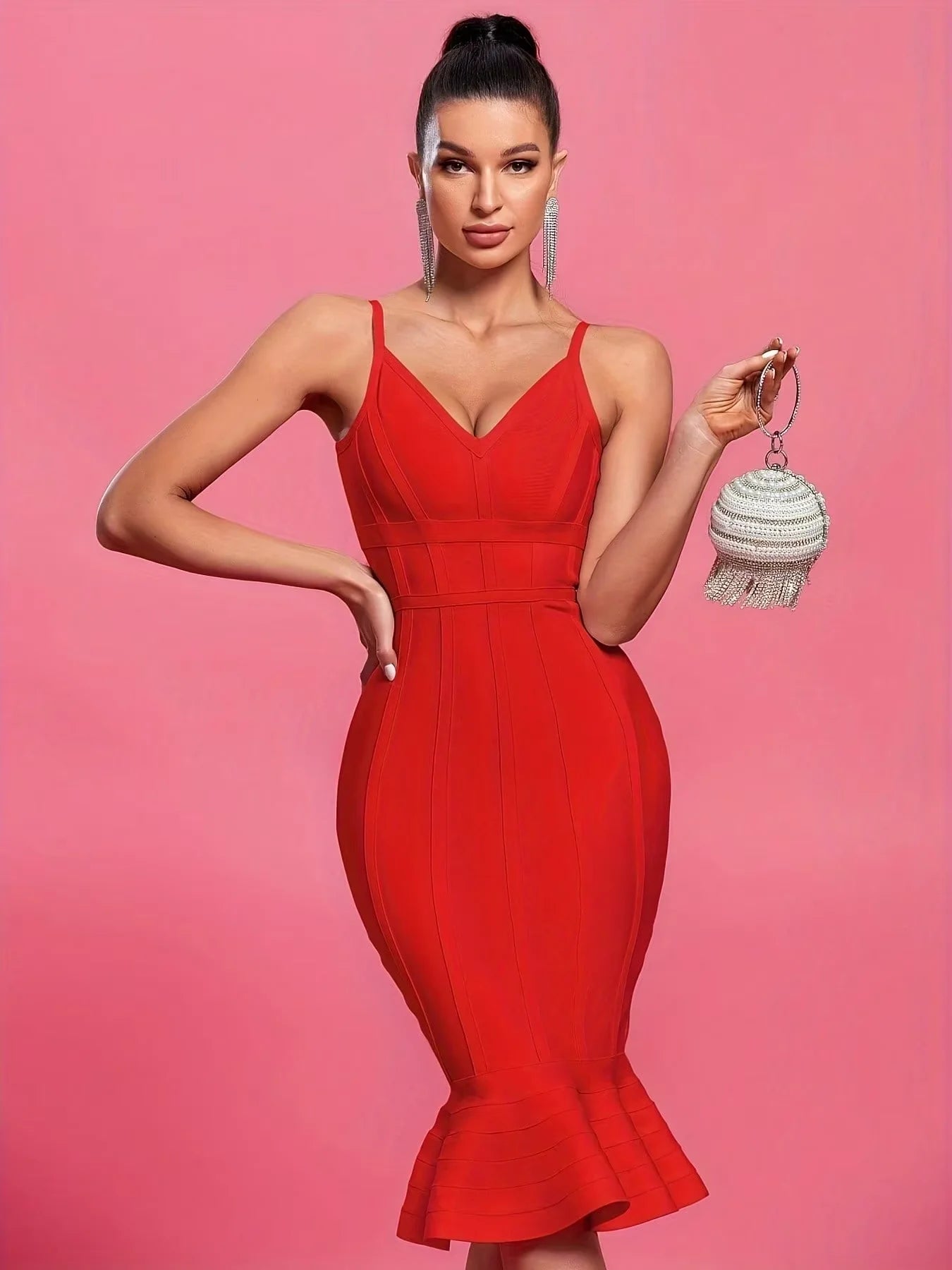 Bandage Dress Black Bodycon Dress Evening Party Elegant Sexy One Shoulder Birthday Club Outfit 2022 Summer New Arrival