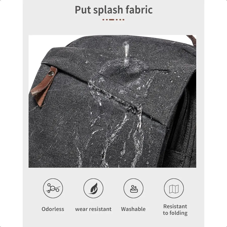 Menger bag for MenSmall Sling Crossbody Backpack Shoulder Bag for Men Women canvas Strap Backpack Sling Bag