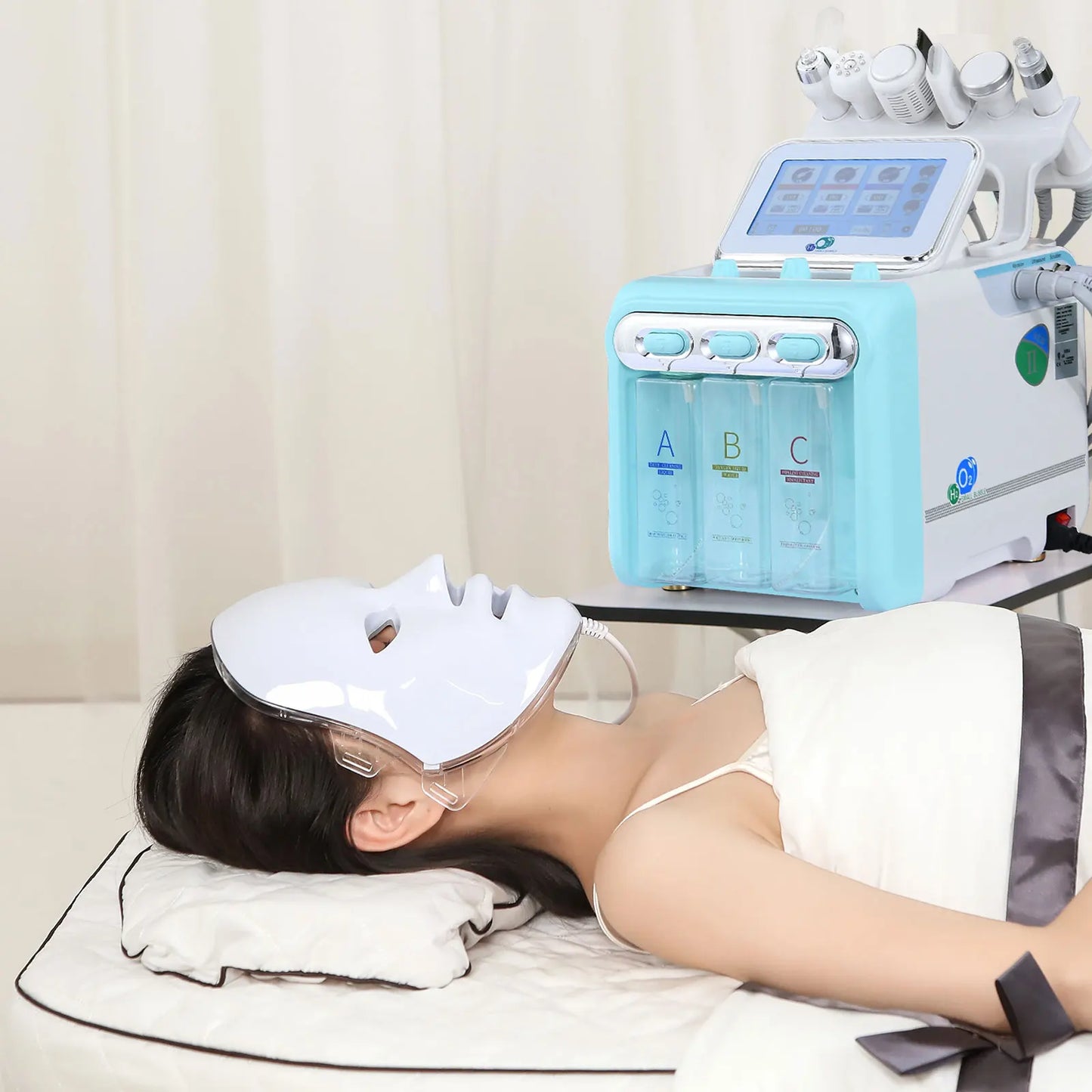 Hydro Microdermabrasion Aqua Peeling H2O2 Facial Machine Hydra Water Dermabrasion Skin Scrubber Peel Oxygen Jet Facial Machine