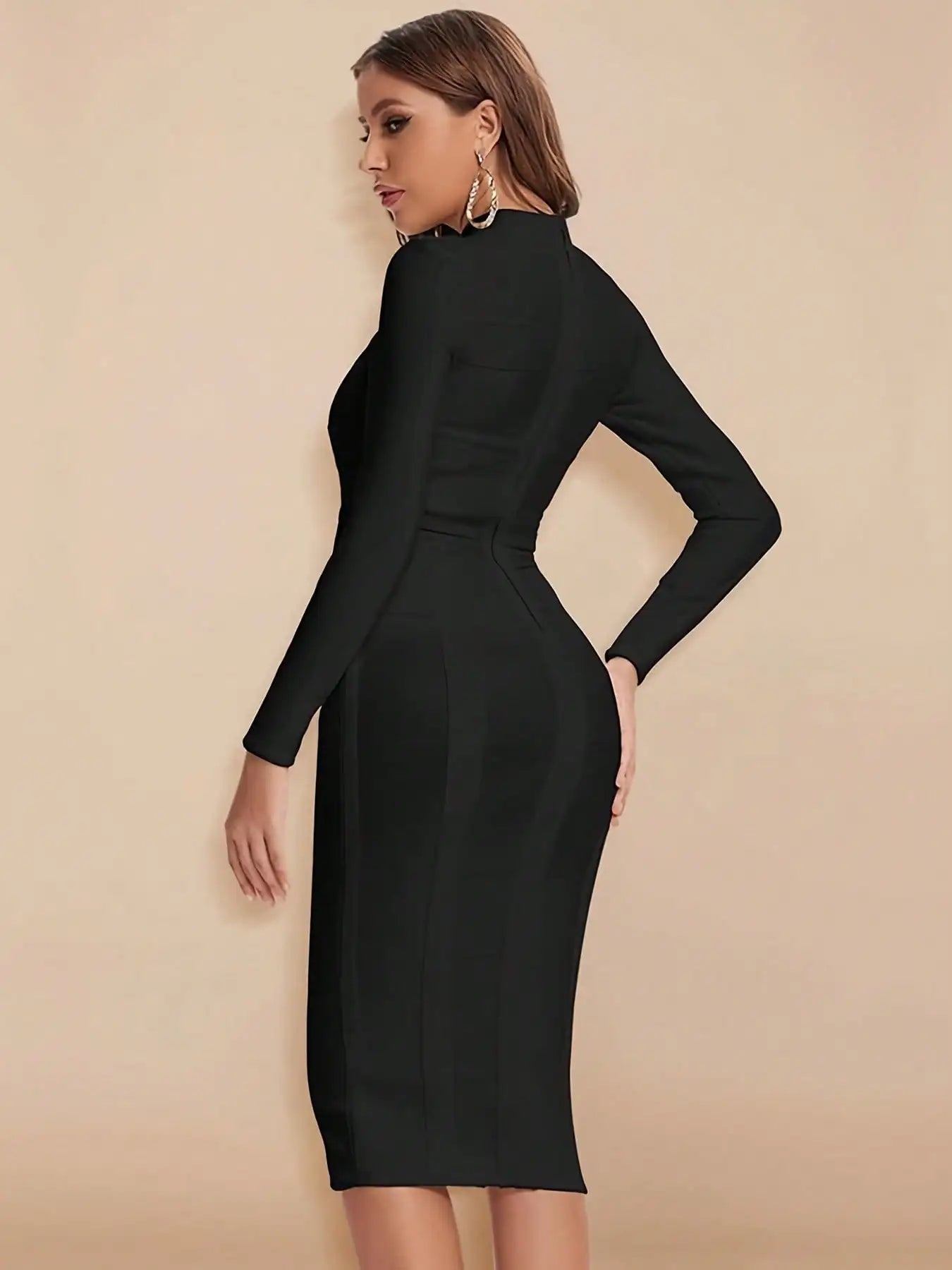 Bandage Dress Black Bodycon Dress Evening Party Elegant Sexy One Shoulder Birthday Club Outfit 2022 Summer New Arrival