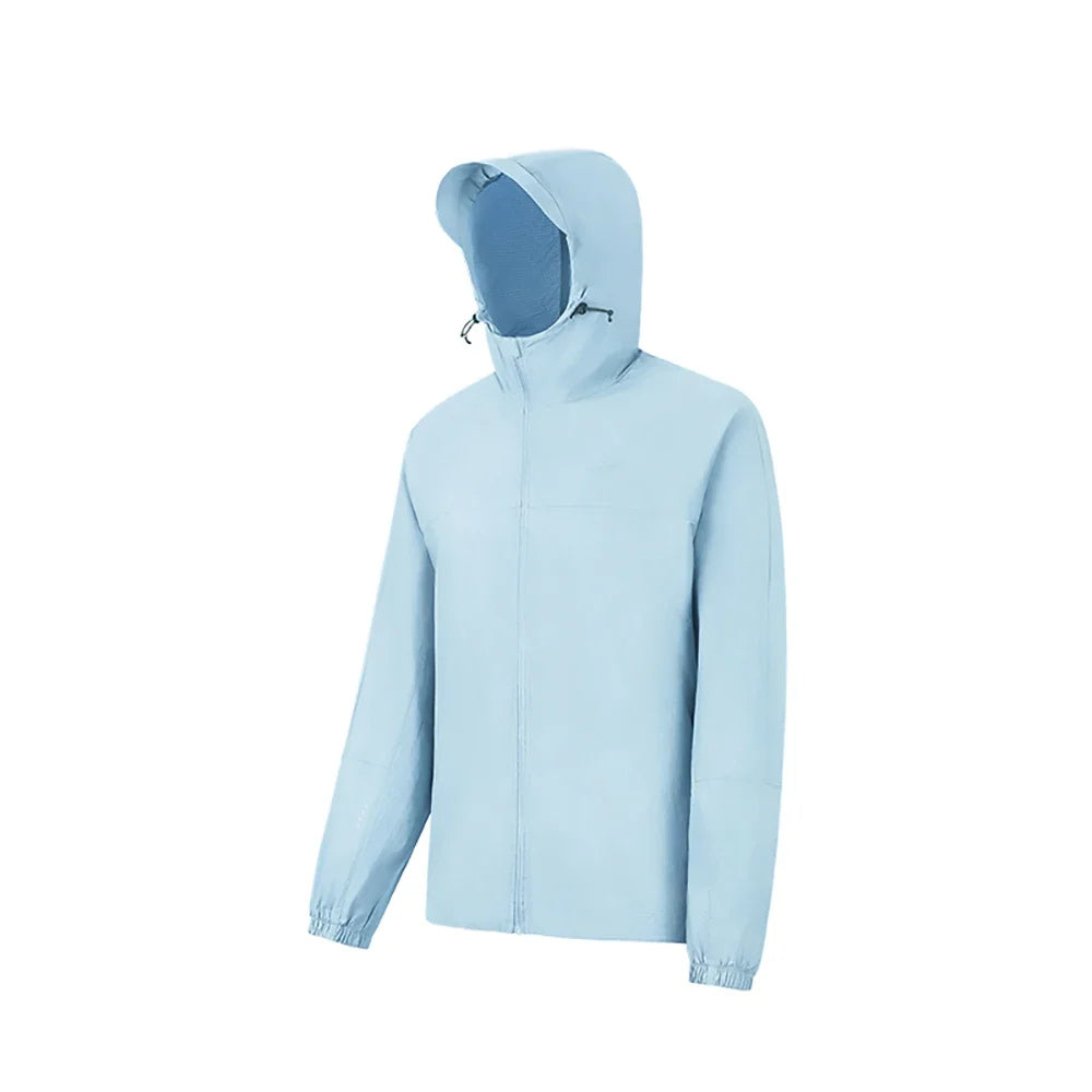 OhSunny Unisex Hiking Jackets,UPF50+ Quick-Dry Cooling Windbreaker for Women Men,Summer Outdoor Lightweight Packable Sun Jacket