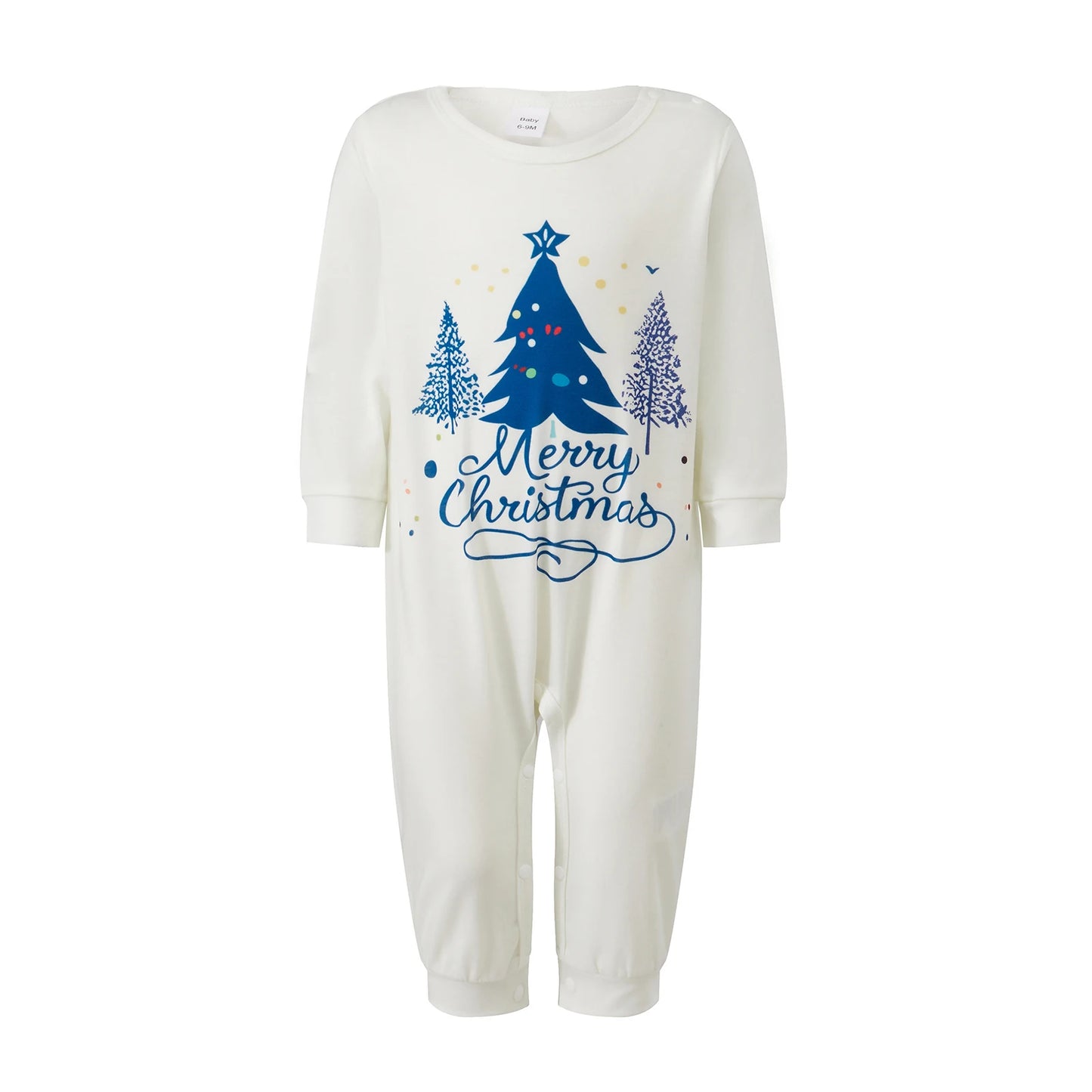 Holiday Family Matching Pajamas Set Festive Reindeer Print Tops with Striped Bottoms Sleepwear Loungewear for Christmas