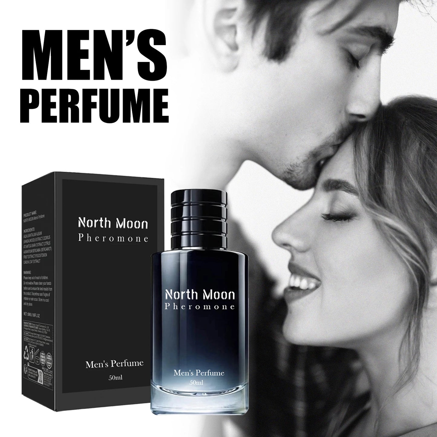 Men's Flirting Charm Pheromone Perfume Men's Release Charm Natural, Fresh and Lasting Fragrance Pheromone Perfumes
