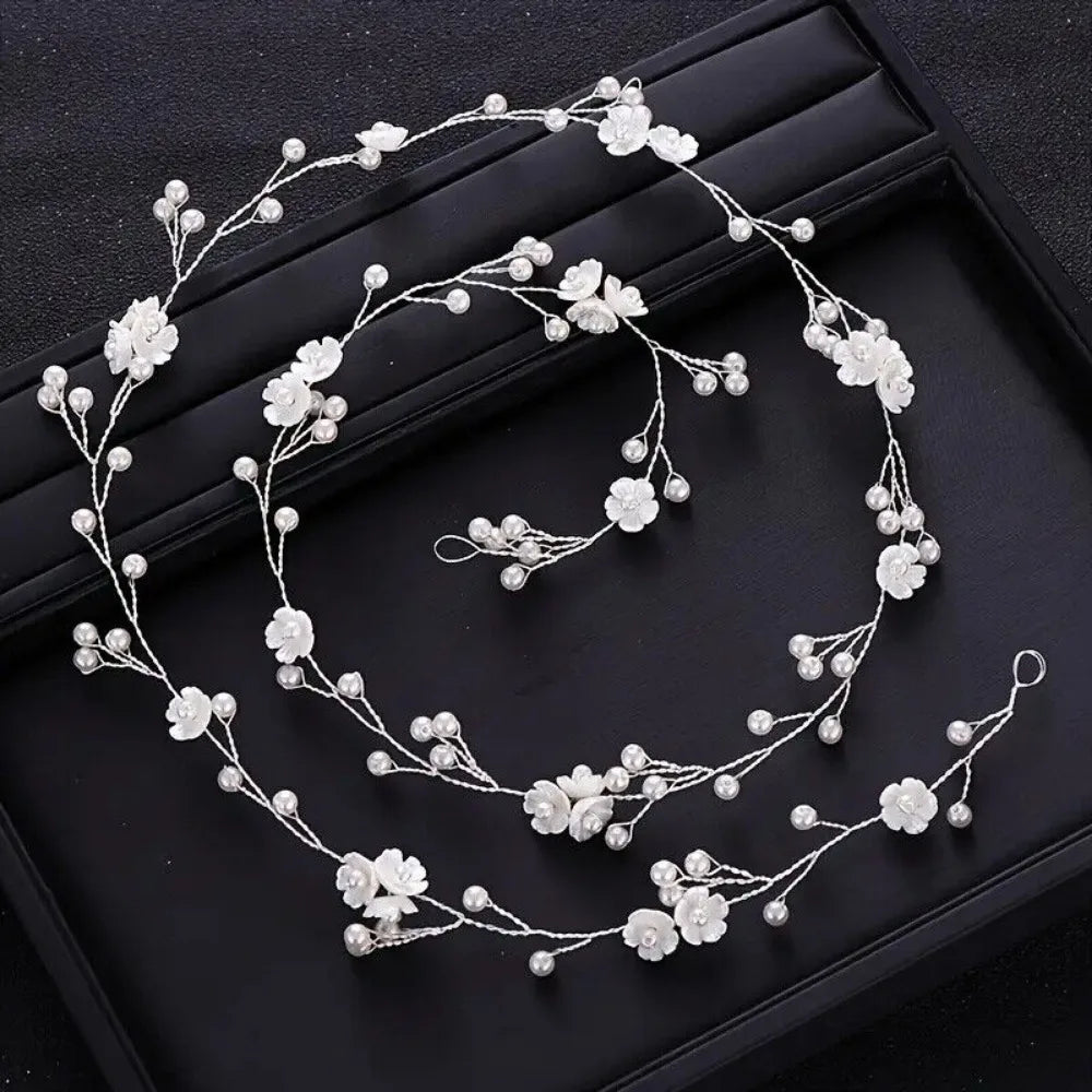 Flower Girls Flower Wreath Headband BoHo Flower Crown Garland Headpiece Wedding Festival Party