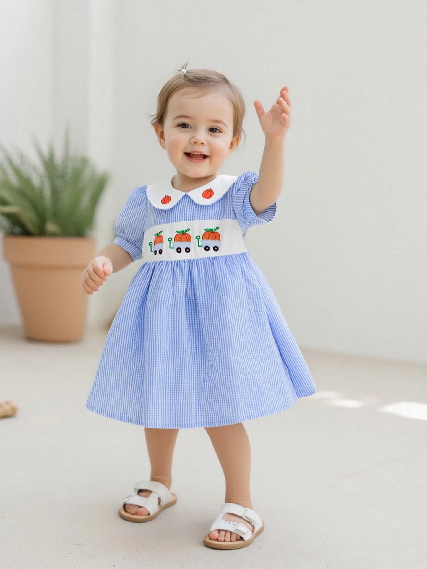 Children s Girl s Dress Sleeveless Floral Print Tulle Princess Party Dress with Bowknot Belt for Summer Wedding
