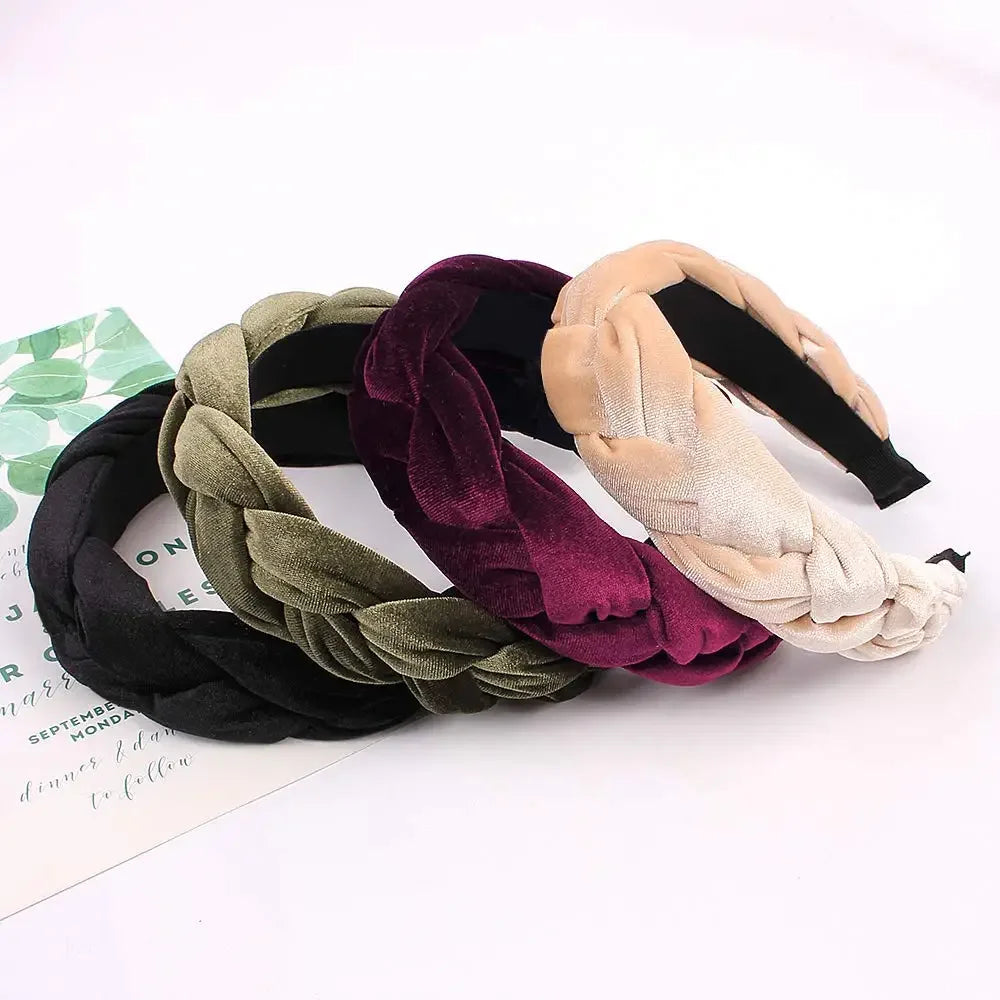 Headbands Women Hair Head Bands，Headwear, suitable for both girls and ladies 4pcs