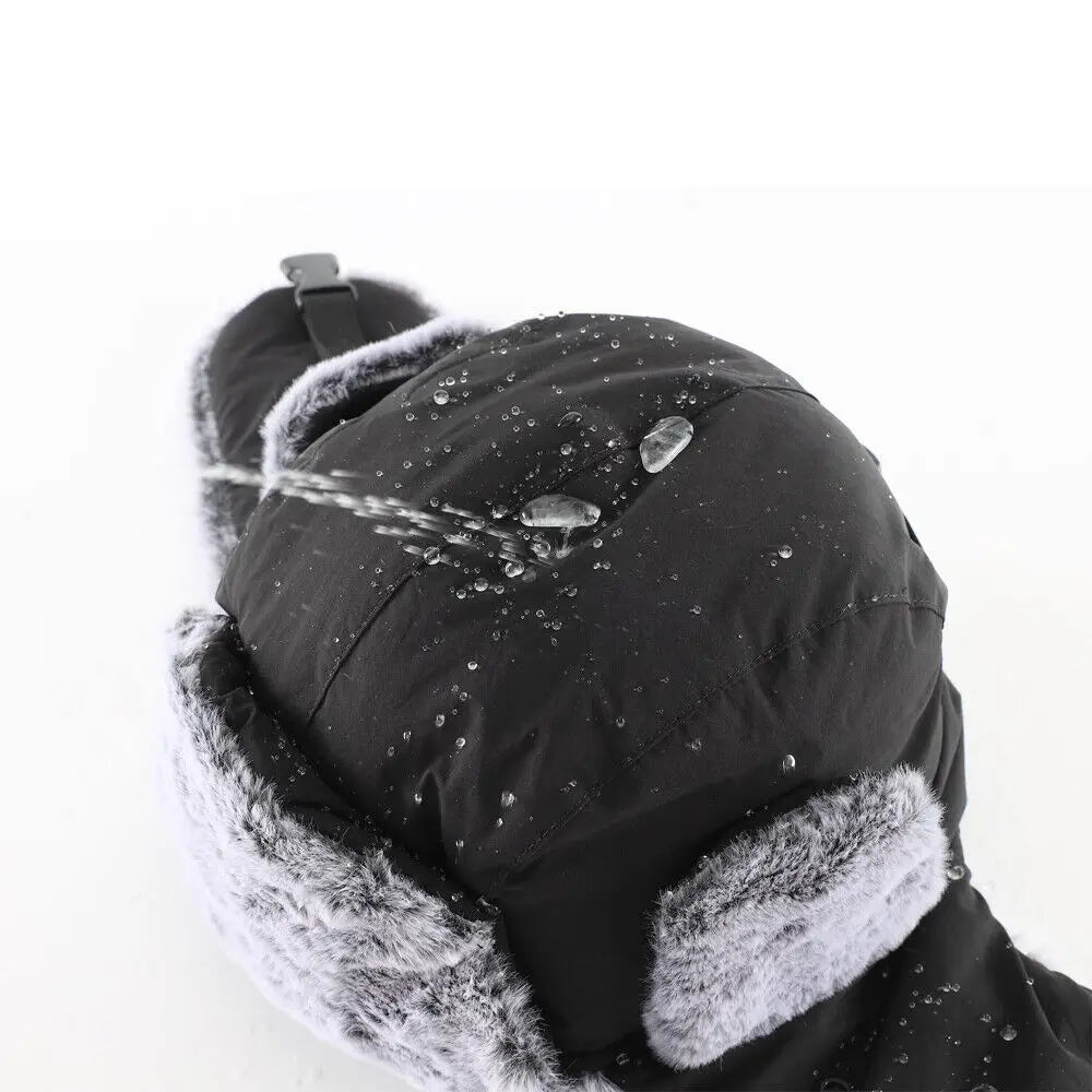 Outdoor Windproof Earflaps Warm Hat Winter Men Women Snow Ski Hat Lei Feng Caps Earmuffs Hats Masks Ear Protection Hats