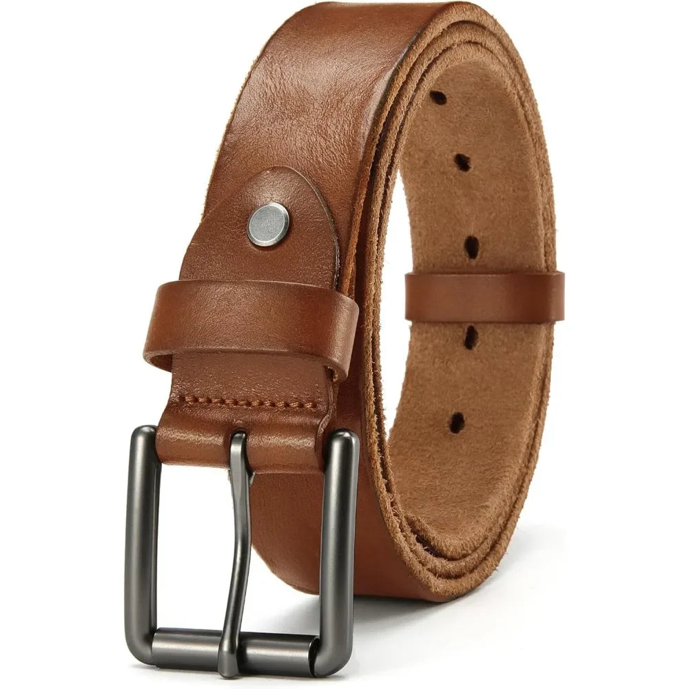 Mens Belts Casual with Genuine Leather - Handcrafted Elegance for Your Wardrobe