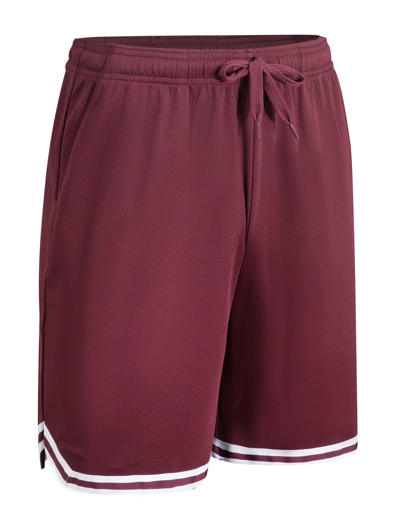 6-pack shorts black dark gray navy blue burgundy light gray navy blue men's casual loose sports quick drying shorts