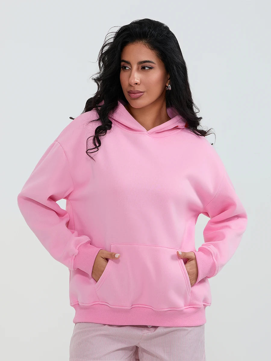 Women s Oversized Hoodies Sweatshirts with Embroidered Floral Detailing and Drawstring Hood - Cozy Casual Pullovers for Fall