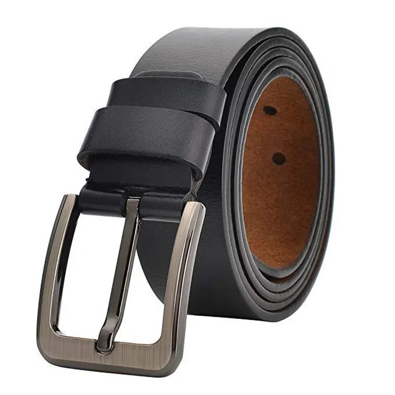 Real Genuine Leather Belt for Men Plus Size 170 160 150 140 130cm Men High Quality Belts Men Cowskin Fashion Strap Male Jeans