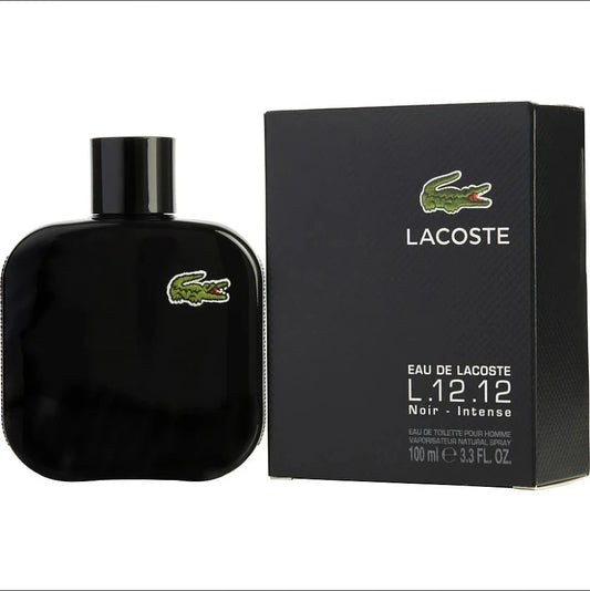 Lacoste Eau De Lacoste L.12.12 Noir for men Intense Eau De Toilette Spray 100ml