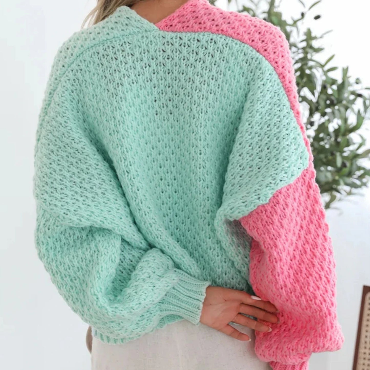 Korean Fashion Casual Minimalist Cardigan Knit Outerwear For Women Cardigan Mujer Ropa Mujer Tendencia 2025 Woman Clothes