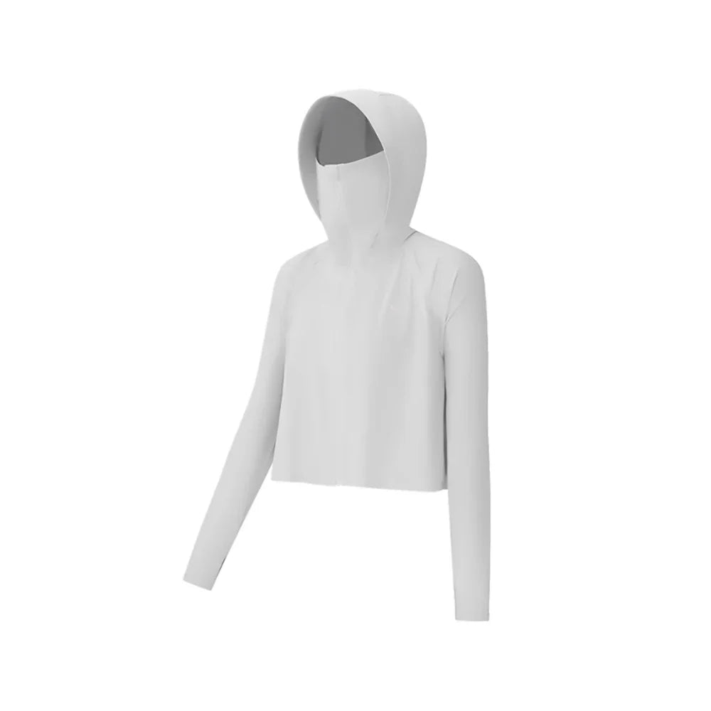 OhSunny Skin Protective Jackets Summer Cool Feeling Sun Protection Short Coats Hooded UPF 1000+ Anti-UV Clothing for OUtdoors