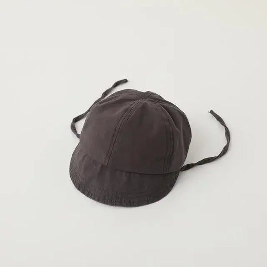 Summer Baby Sun Hat Korean Solid Color Infant Baseball Cap Outdoor Adjustable Drawstring Lace-up panama hat for kids